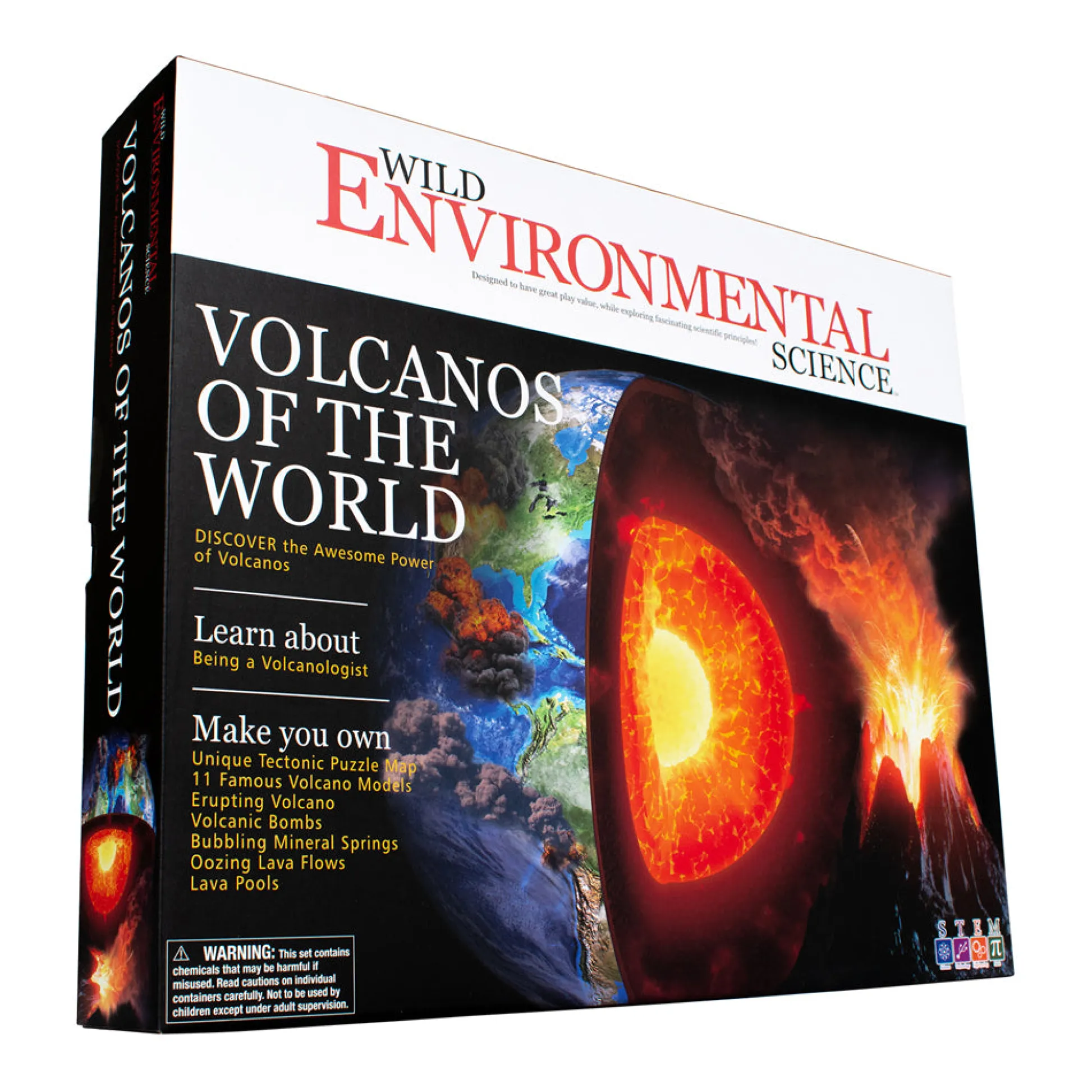 AreYouGame WILD! Science Volcanos of the World Educational Science Kit* Science & Discovery
