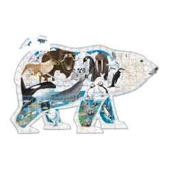 AreYouGame Wildlife World Arctic Explorer Polar Bear Puzzle - 200 pcs* Puzzles