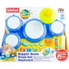 Flat River Group Winfun Boppin' Beats Drum and Keyboard Set with Lights and Sounds, Ages 18mo+* Preschool Education Toys & Activities