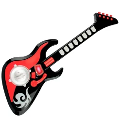 Flat River Group Winfun Cool Sounds Guitar, 8-Key Black & Red Instrument for Ages 3+* Musical & Sound Toys|Musical Toys & Instruments