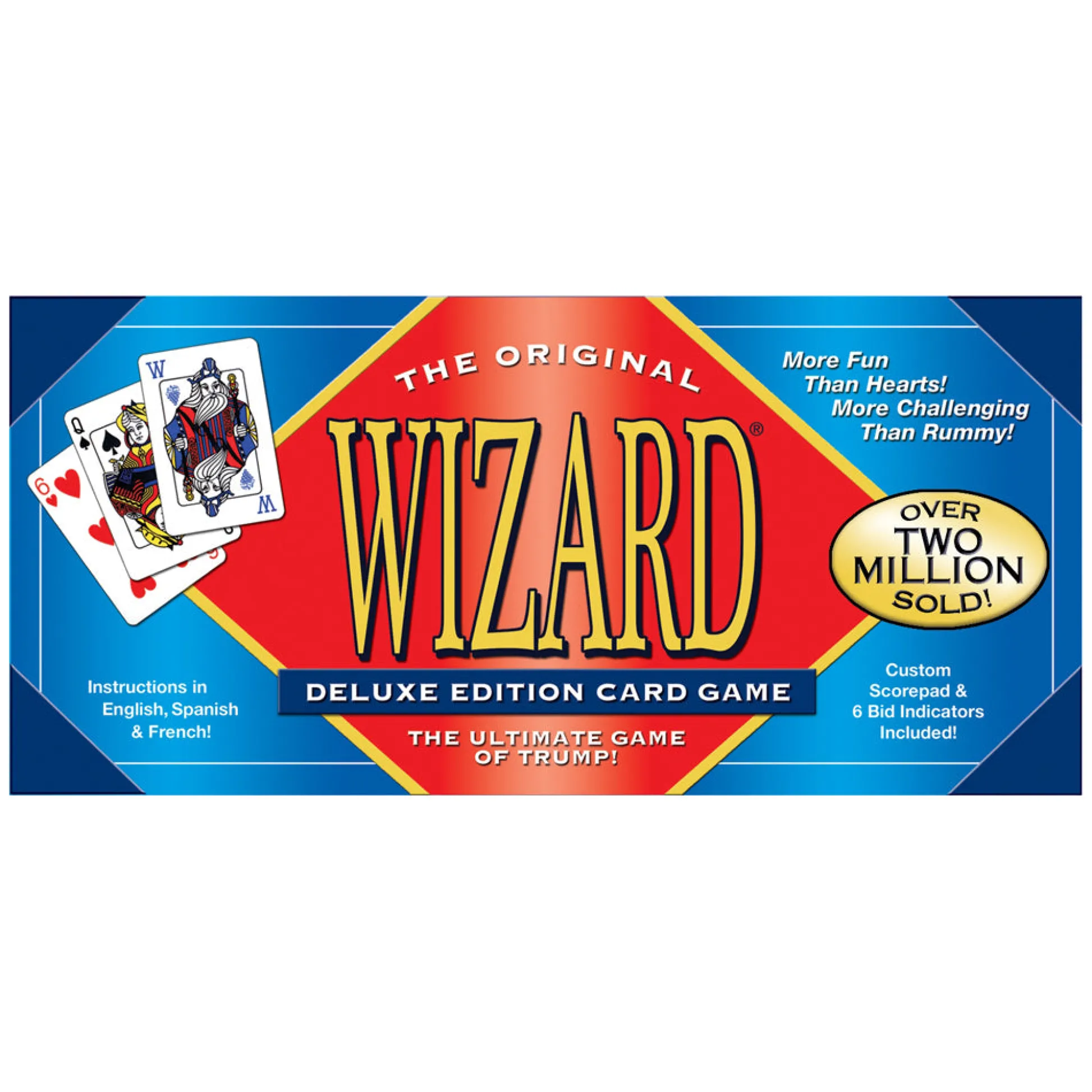 AreYouGame Wizard Card Game Deluxe Edition - Ultimate Trump Strategy Game* Card Games