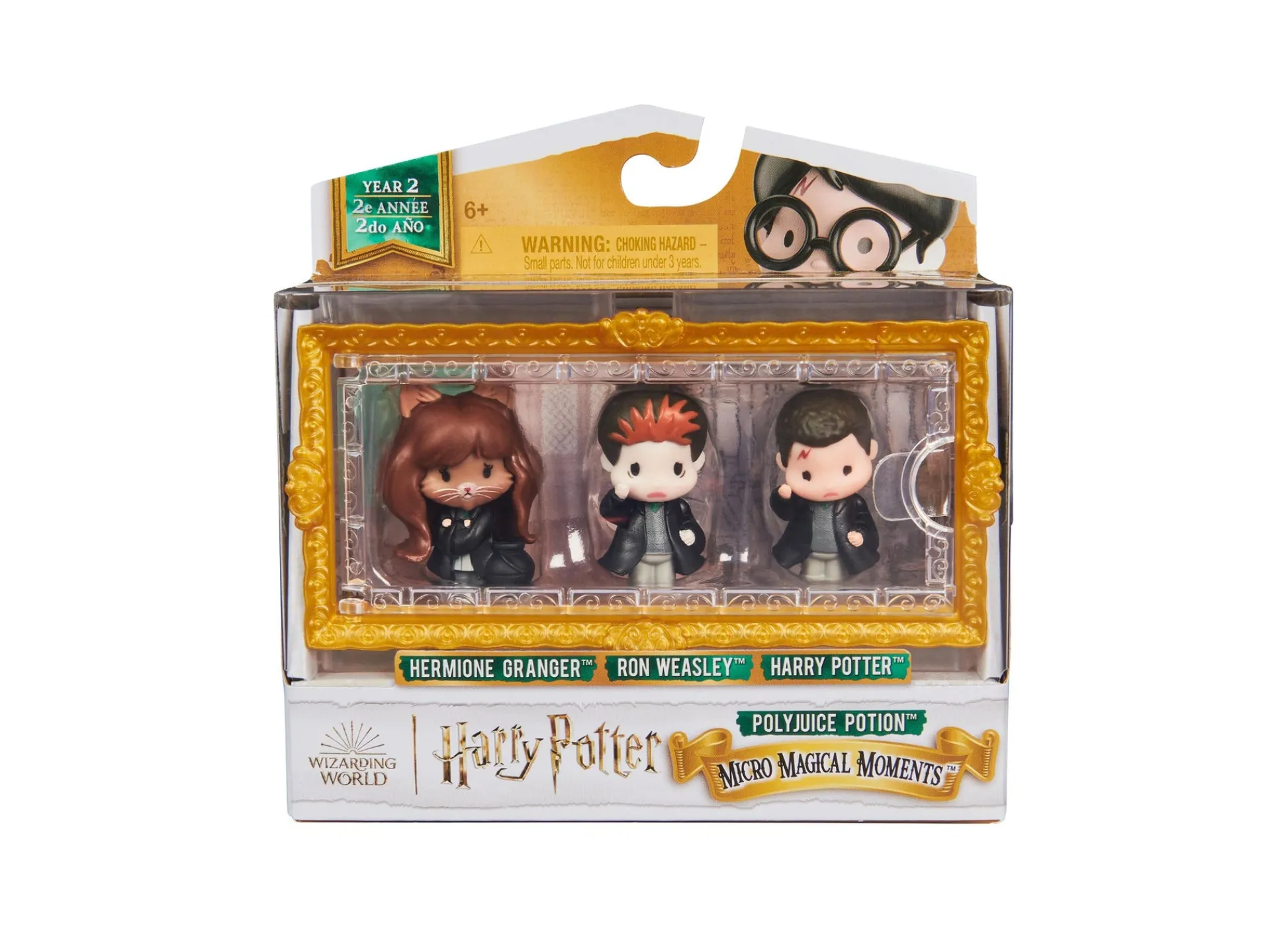 Macy's - Supplier Wizarding World Harry Potter Year 2 Polyjuice Potion Mini Figure Set with Display Case* Collectible Figures & Playsets