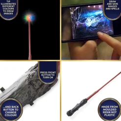 Flat River Group Wizarding World Harry Potter Deluxe Lumos Wand - 14
