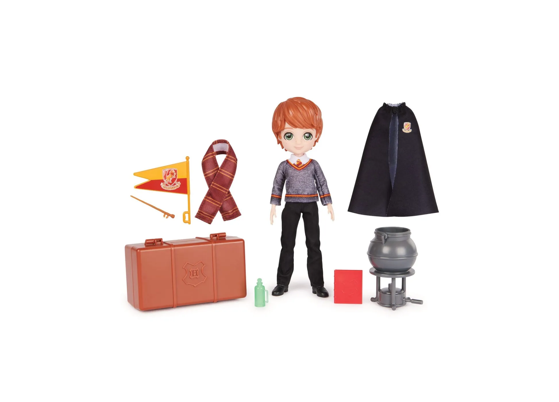 Macy's - Supplier Wizarding World 8-inch Ron Weasley Collectible Doll with Accessories* Miniature & Collectible Dolls|Stuffed Animals & Plush Toys