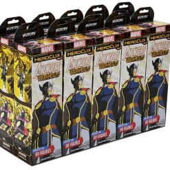 Flat River Group WizKids Marvel HeroClix: Avengers War of the Realms Booster Brick, 50 Mini Figures* Marvel