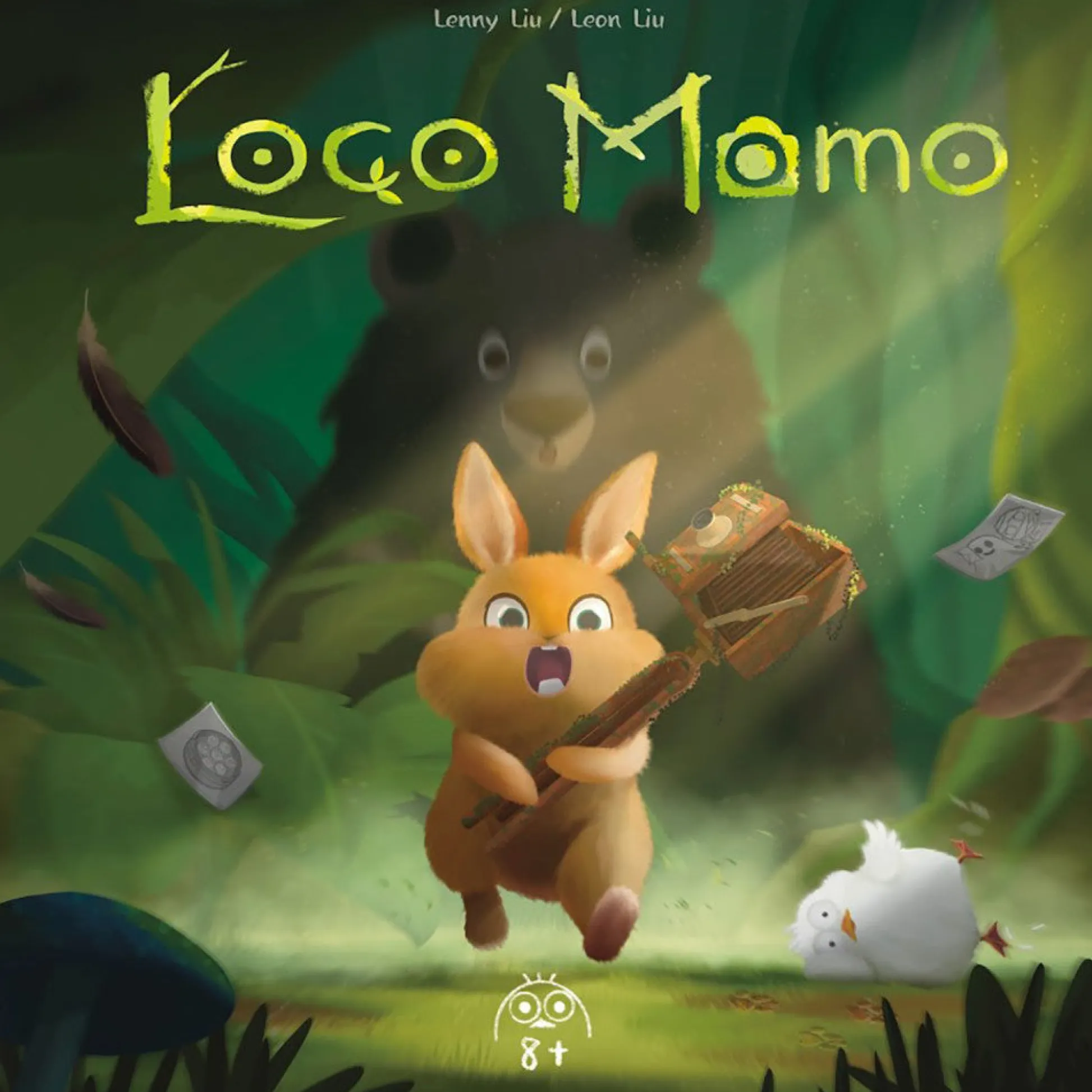 Flat River Group Wonderful World: Loco Momo Captivating Family Card Game, Ages 8+, 1-4 Players* Card Games