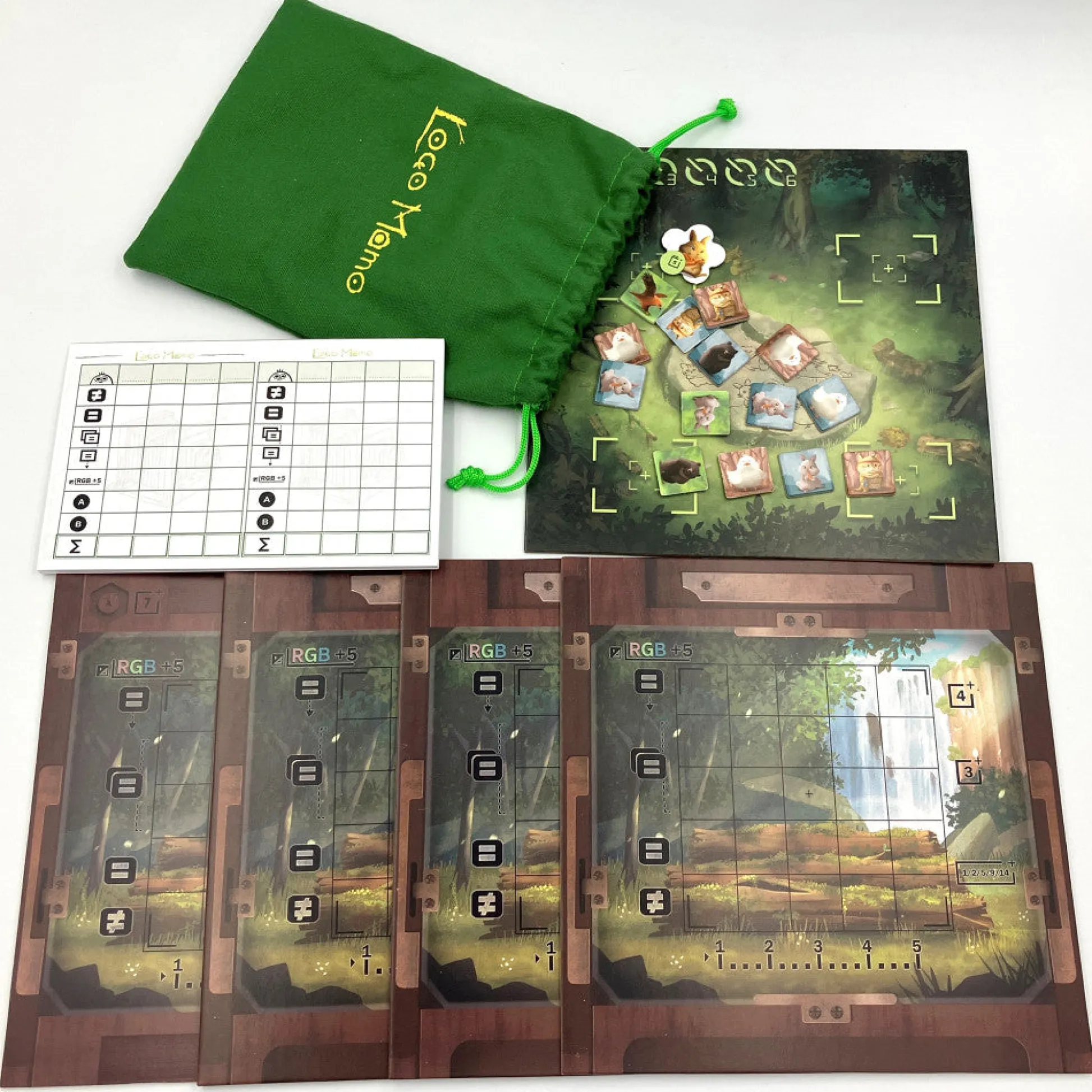 Flat River Group Wonderful World: Loco Momo Captivating Family Card Game, Ages 8+, 1-4 Players* Card Games