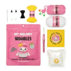 Calendar Holdings, LLC Woobles My Melody Beginner-Friendly Crochet Kit* Crafts & Activities