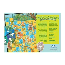 AreYouGame Woodland Creatures Snakes and Ladders Family Board Game* Role-Playing Games|Board Games