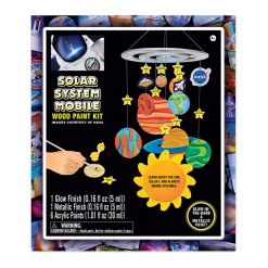 AreYouGame Works of Ahhh... NASA Solar System Mobile Wood Paint Kit* Drawing, Color & Painting