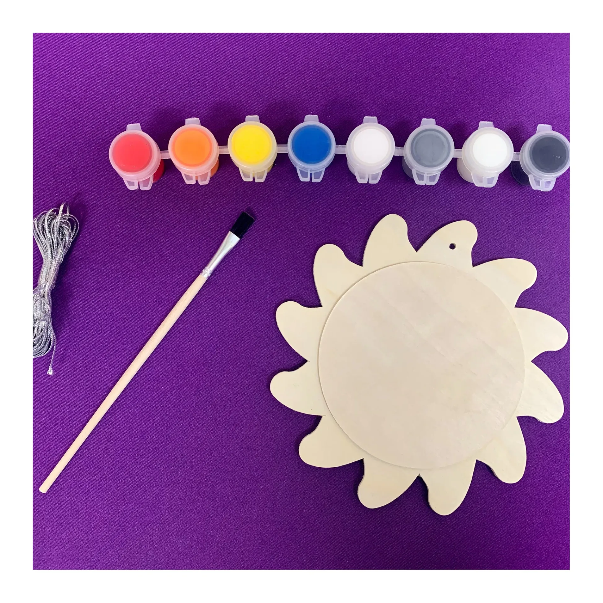 AreYouGame Works of Ahhh... NASA Solar System Mobile Wood Paint Kit* Drawing, Color & Painting