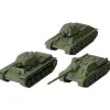 Flat River Group World of Tanks: U.S.S.R. Tank Platoon Expansion - Miniatures Game* Miniature Figures & Games