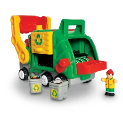 Educators Resource Wow Toys Flip 'n' Tip Fred Interactive Recycling Truck* Preschool Education Toys & Activities|Preschool Vehicles