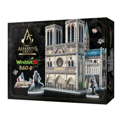 AreYouGame Wrebbit Assassin's Creed Unity Notre-Dame 3D Puzzle - 860 Piece Set* Puzzles