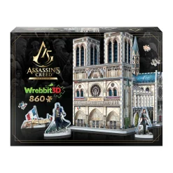 AreYouGame Wrebbit Assassin's Creed Unity Notre-Dame 3D Puzzle - 860 Piece Set* Puzzles