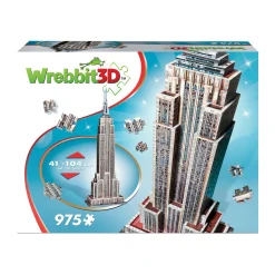 AreYouGame Wrebbit Empire State Building 3D Puzzle - 975 pc* Puzzles