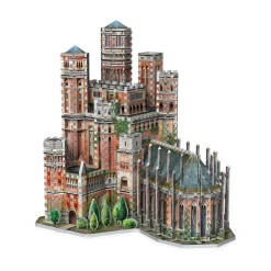 AreYouGame Wrebbit Game of Thrones 3D Puzzle Set - The Red Keep & Winterfell, 1755 Pieces* Puzzles