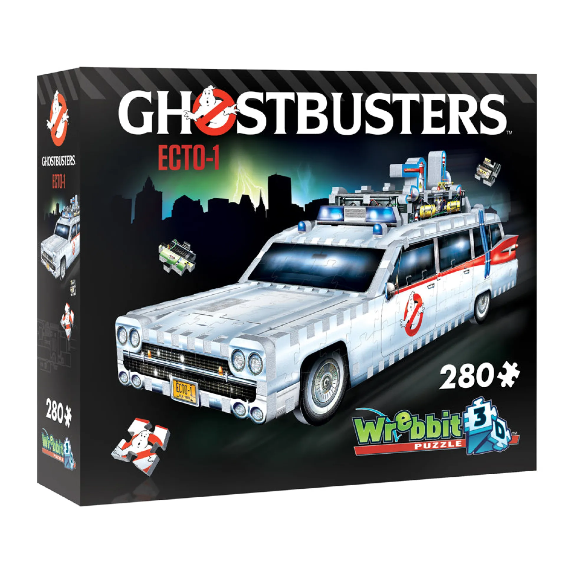 AreYouGame Wrebbit Ghostbusters Ecto-1 3D Foam Puzzle - 280 pcs* Puzzles
