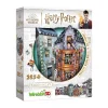AreYouGame Wrebbit Harry Potter Diagon Alley Collection - Weasleys' Wizard Wheezes & Daily Prophet 3D Puzzle, 285 Pieces* Puzzles