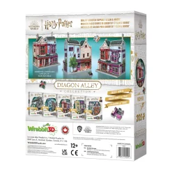 AreYouGame Wrebbit Harry Potter Diagon Alley Collection - Quality Quidditch Supplies & Slug & Jiggers 3D Puzzle, 305 Pieces* Puzzles
