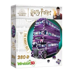 AreYouGame Wrebbit Harry Potter The Knight Bus 3D Puzzle - 280 pc* Puzzles