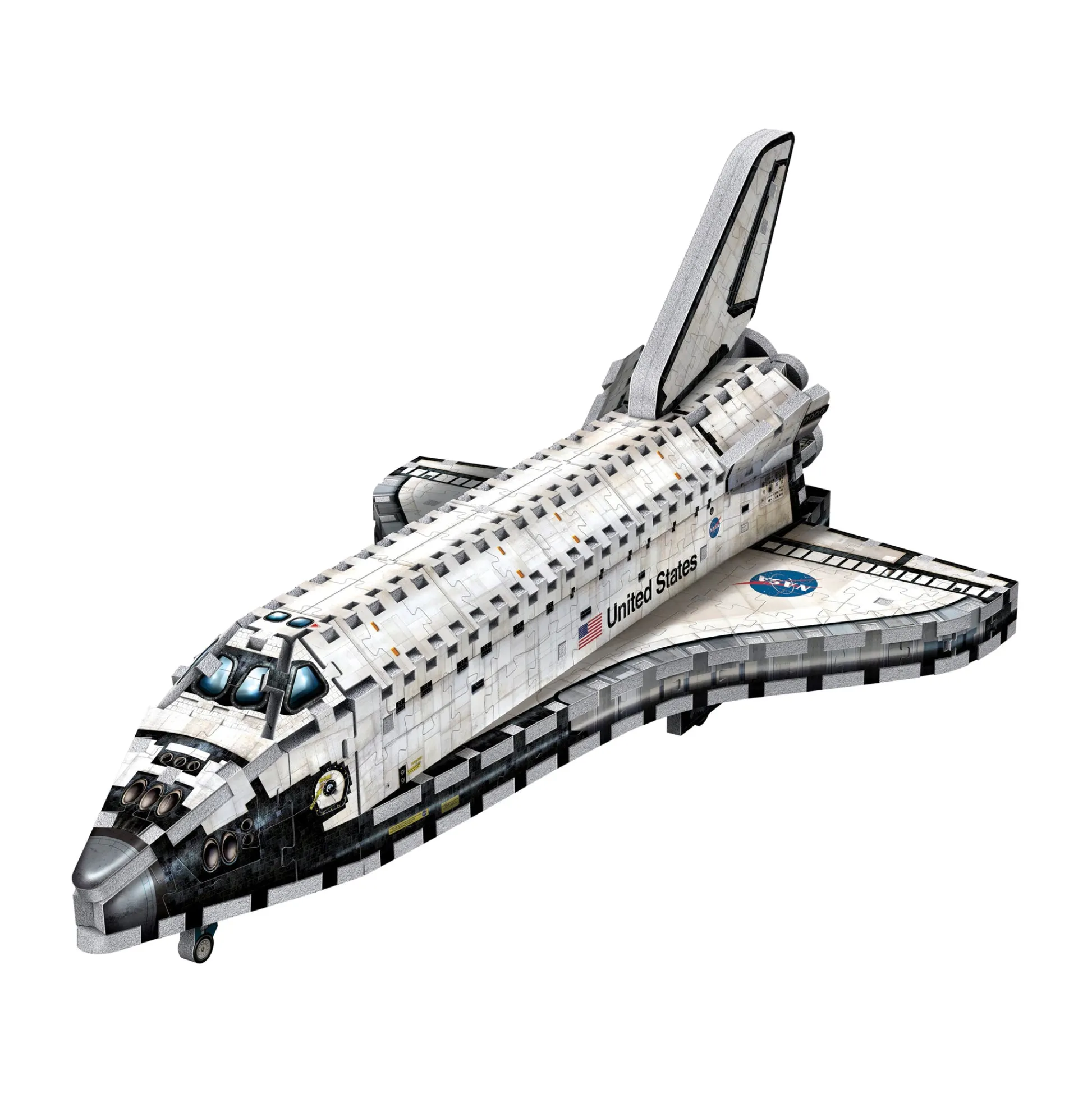 AreYouGame Wrebbit NASA Space Shuttle Orbiter 3D Puzzle - 435 pc* Puzzles