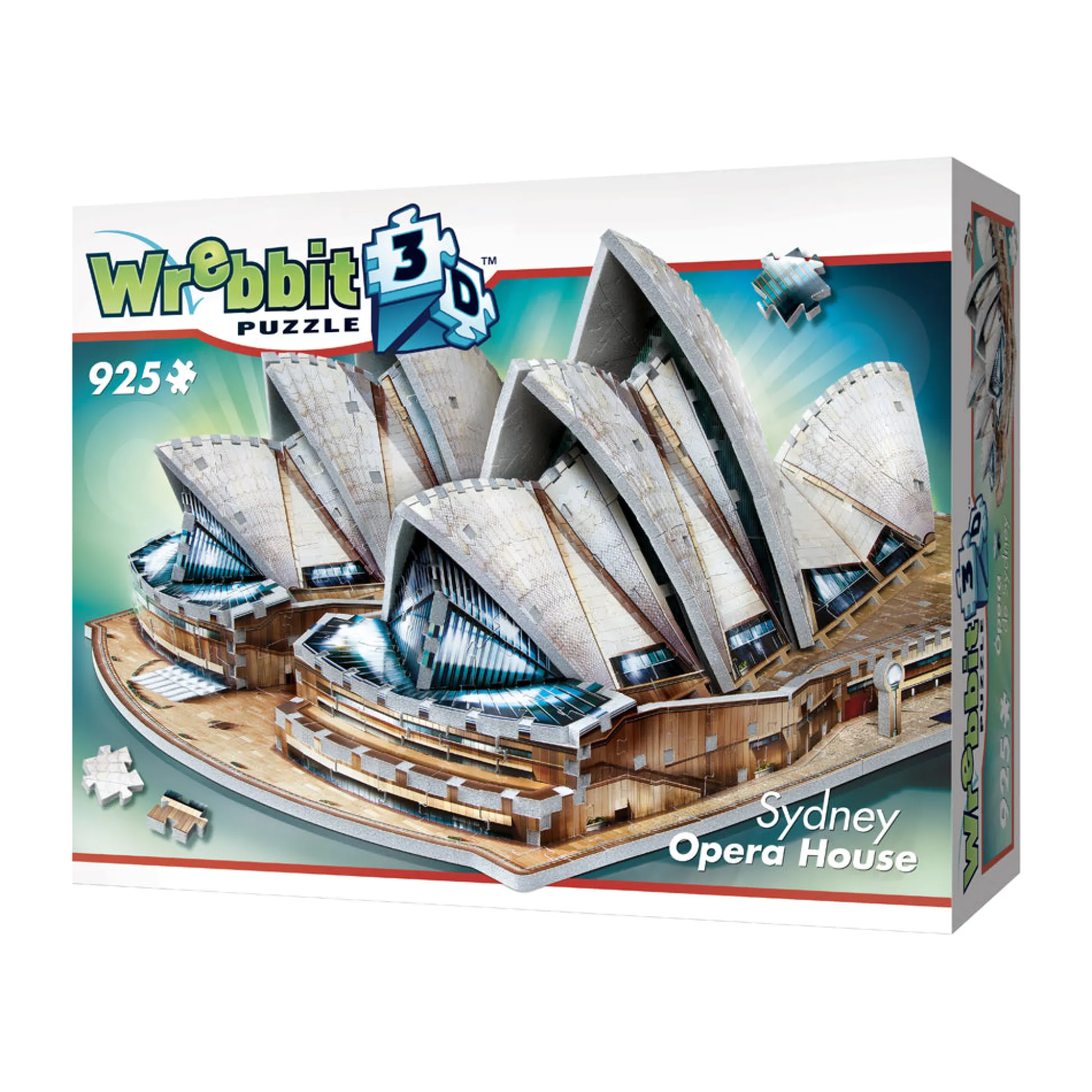 AreYouGame Wrebbit Sydney Opera House 3D Foam-Backed Puzzle - 925 pc* Puzzles