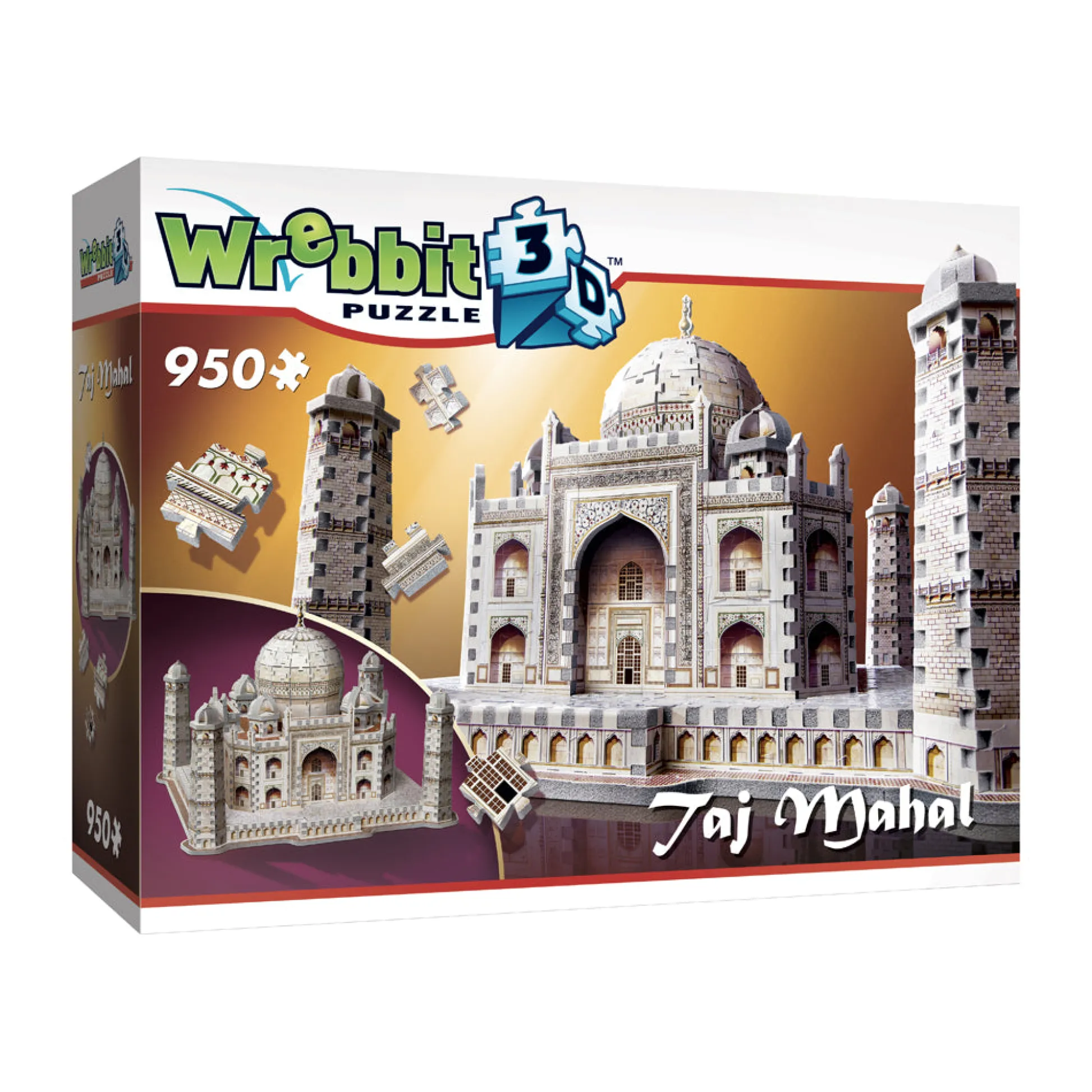 AreYouGame Wrebbit Taj Mahal 3D Puzzle - 950 pc* Puzzles
