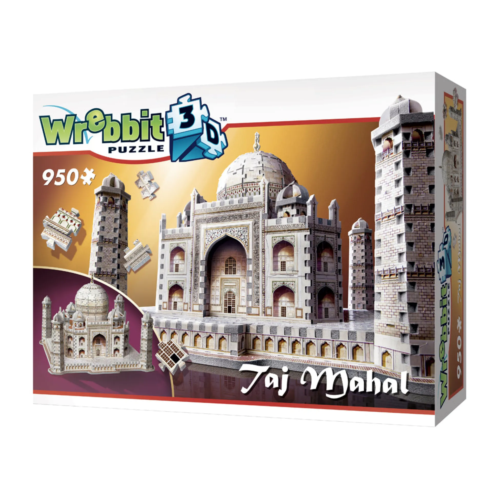 AreYouGame Wrebbit Taj Mahal 3D Puzzle - 950 pc* Puzzles