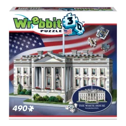 AreYouGame Wrebbit The White House 3D Foam Puzzle - 490 pc* Puzzles