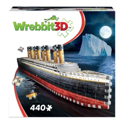 AreYouGame Wrebbit Titanic Historical 3D Jigsaw Puzzle - 440 pc* Puzzles