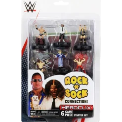 Flat River Group WWE HeroClix: The Rock 'n' Sock Connection 2-Player Starter Set* Miniature Figures & Games