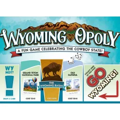 Flat River Group Wyoming-Opoly State Adventure Board Game for Ages 8+* Board Games|Role-Playing Games