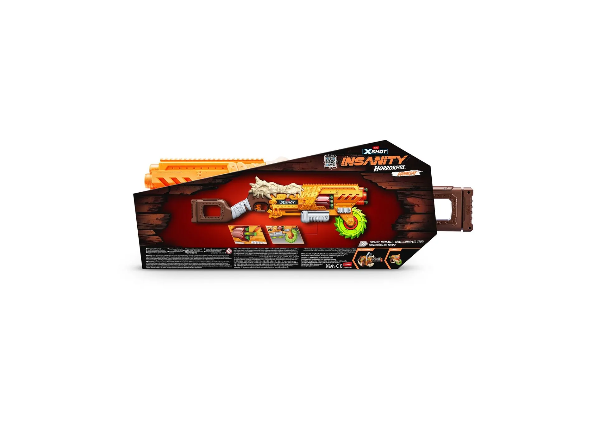 Macy's - Supplier X-Shot Insanity Horrorfire Chainsaw with Spinning Saw Blade* Nerf & Toy Blasters|Nerf & Toy Blasters