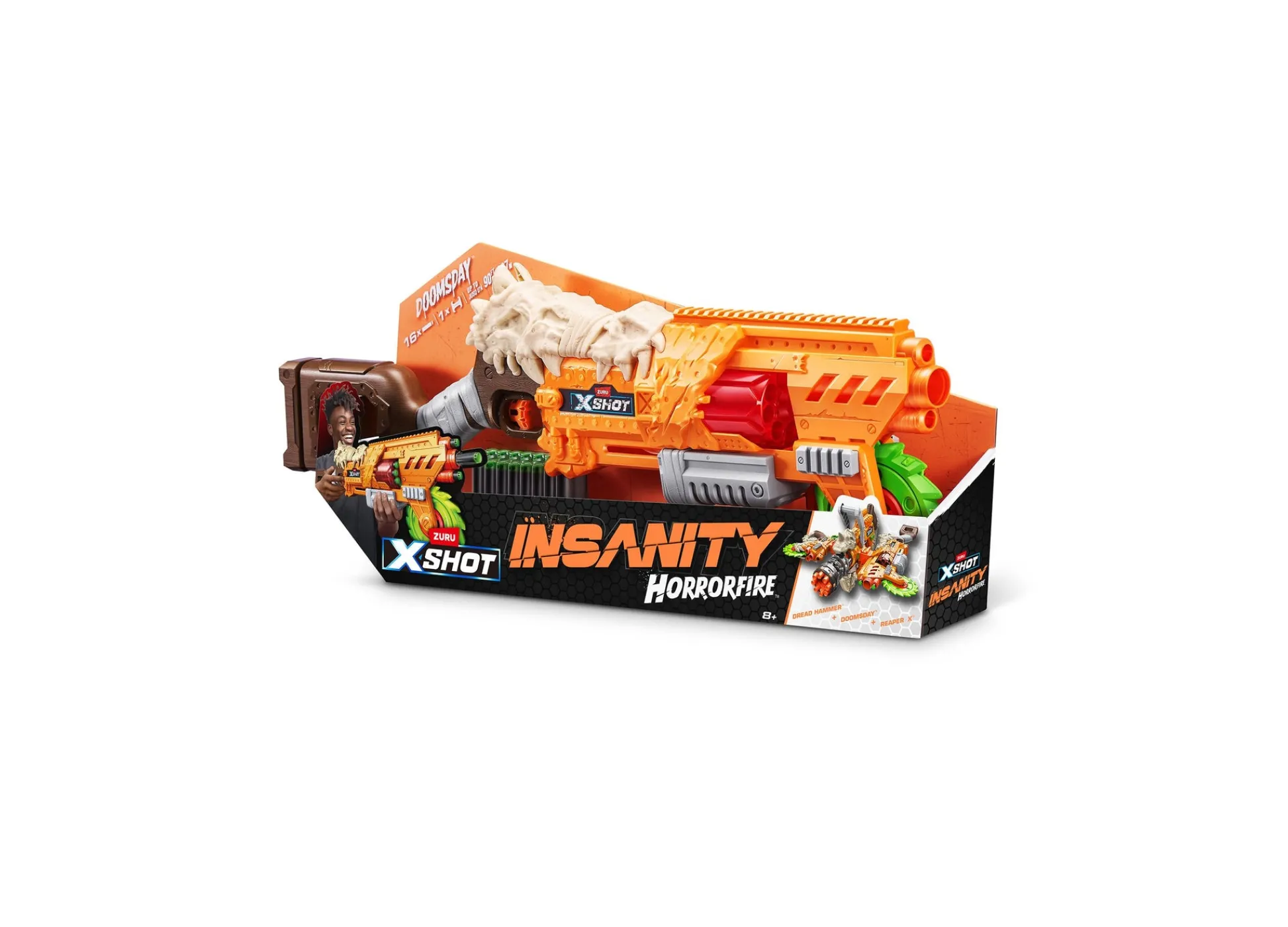 Macy's - Supplier X-Shot Insanity Horrorfire Chainsaw with Spinning Saw Blade* Nerf & Toy Blasters|Nerf & Toy Blasters