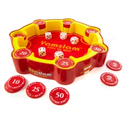 AreYouGame Yamslam Compact Strategy Dice Game by Blue Orange* Dice, Roll & Write Games