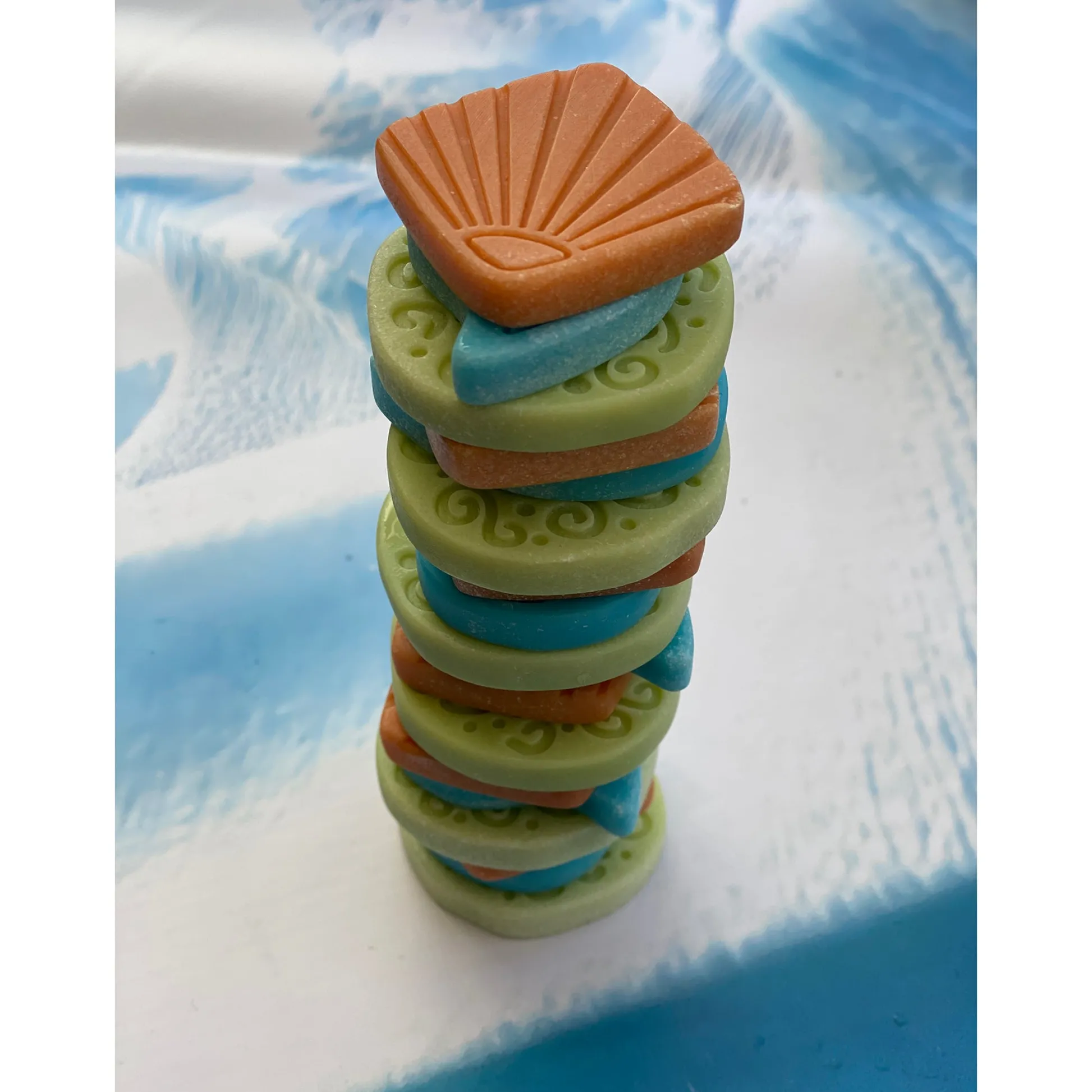 Educators Resource Yellow Door - Ocean Play Scenery Stones - Set of 18* Preschool Education Toys & Activities