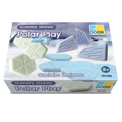 Educators Resource Yellow Door - Polar Play Scenery Stones - Set of 18* Preschool Building Sets & Blocks|Preschool Education Toys & Activities