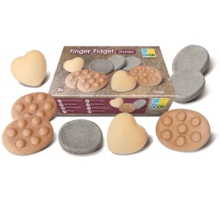 Educators Resource Yellow Door Calming Finger Fidget Stones – Sensory Set* Preschool Education Toys & Activities