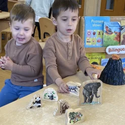Educators Resource Yellow Door Endangered Animal Families Wooden Playset* Playsets & Vehicles|Social & Emotional Skills