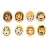 Educators Resource Yellow Door Jumbo Emotion Stones - Multi-Colored - Pack of 8* Social & Emotional Skills|Preschool Education Toys & Activities