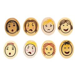 Educators Resource Yellow Door Jumbo Emotion Stones - Multi-Colored - Pack of 8* Social & Emotional Skills|Preschool Education Toys & Activities