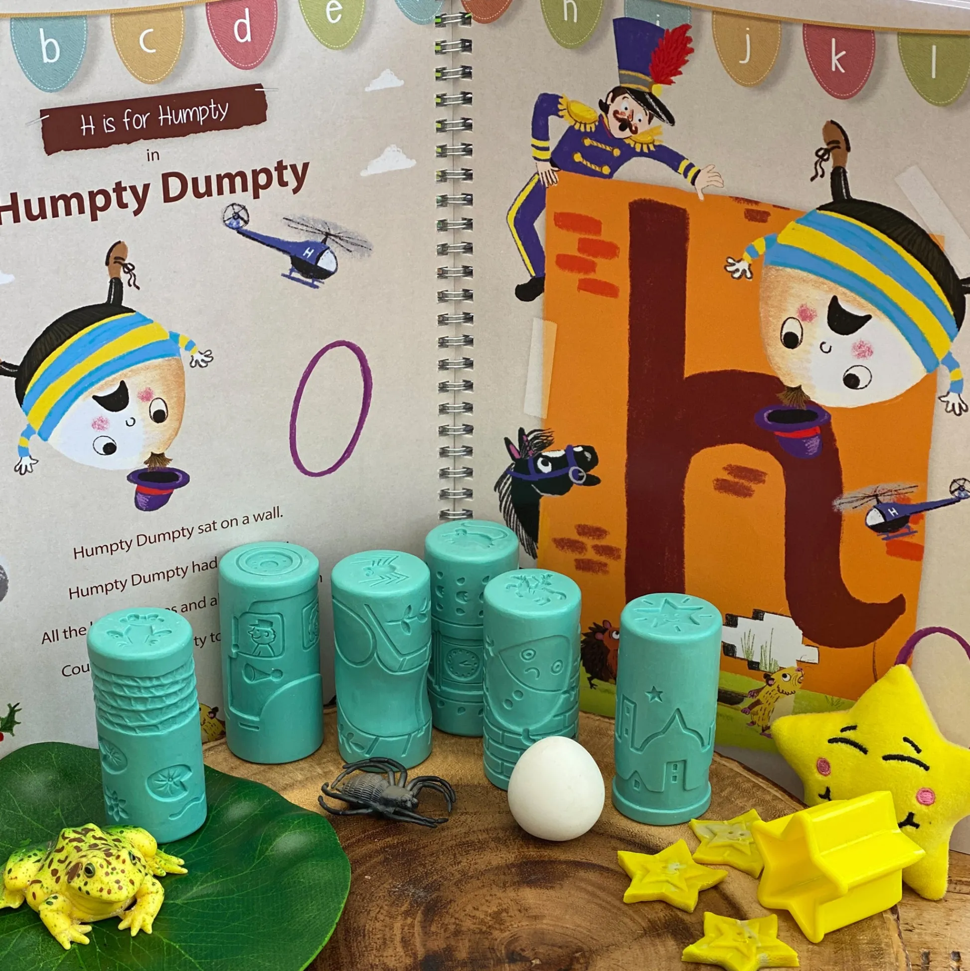 Educators Resource Yellow Door Let's Roll - Nursery Rhymes - Motor Skills Builder* Clay, Dough & Sand Art