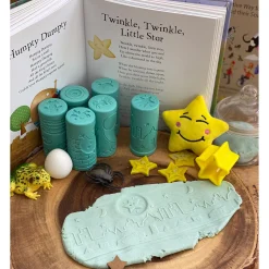 Educators Resource Yellow Door Let's Roll - Nursery Rhymes - Motor Skills Builder* Clay, Dough & Sand Art