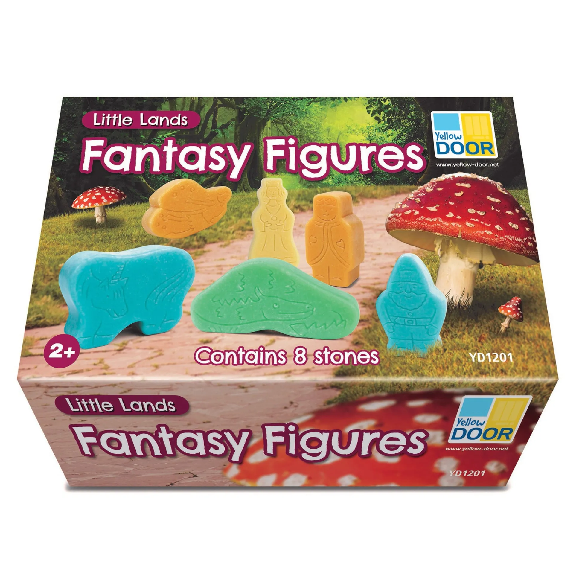 Educators Resource Yellow Door Little Lands Fantasy Figures - Set of 8 Enchanted Stone Characters* Preschool Figures & Playsets|Preschool Education Toys & Activities