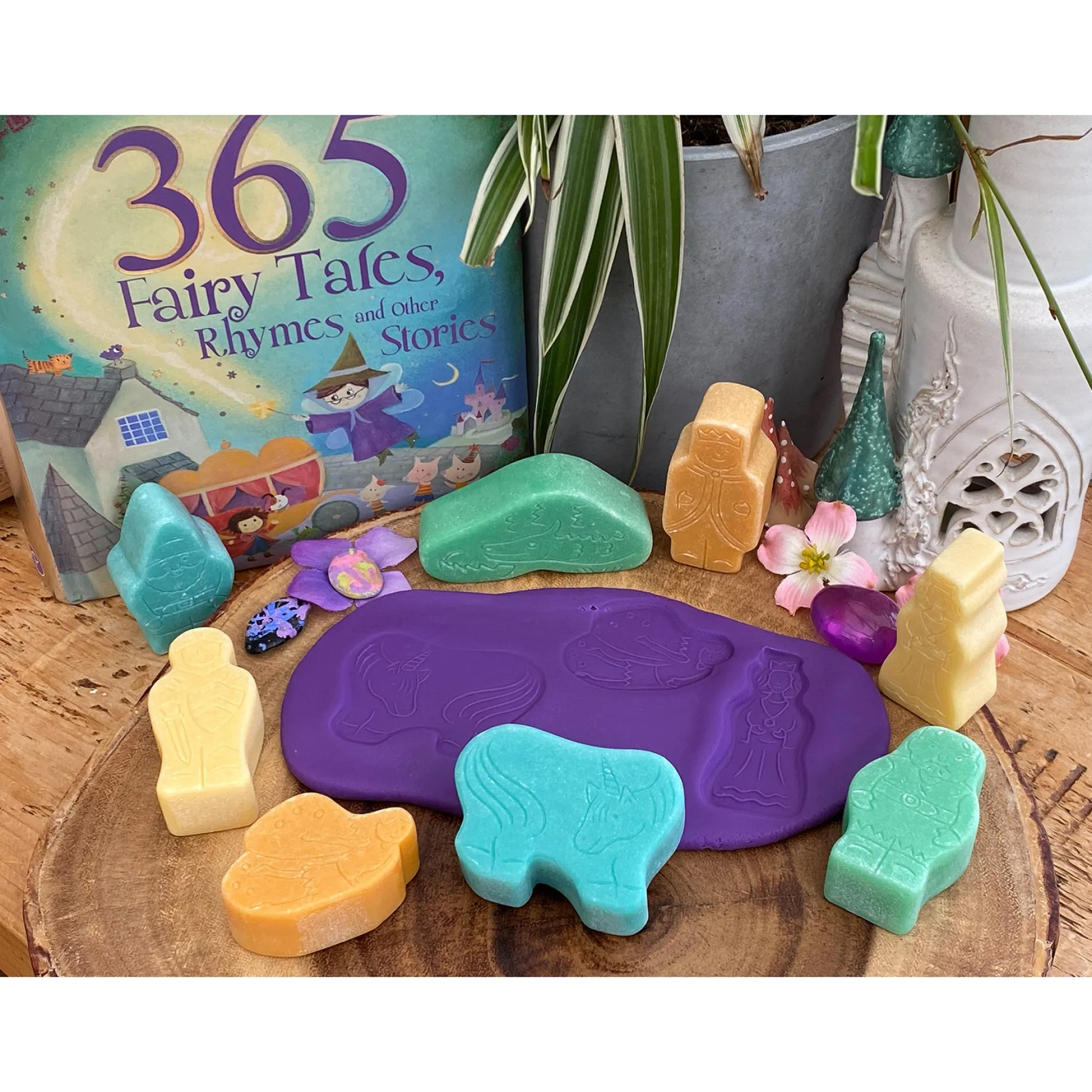 Educators Resource Yellow Door Little Lands Fantasy Figures - Set of 8 Enchanted Stone Characters* Preschool Figures & Playsets|Preschool Education Toys & Activities