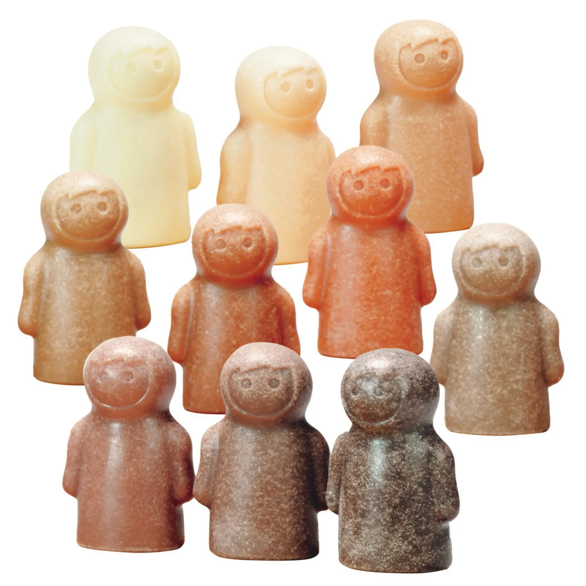 Educators Resource Yellow Door Little People Like Me - Diverse Play Figures, Set of 10* Preschool Figures & Playsets|Social & Emotional Skills