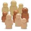Educators Resource Yellow Door Little People Sensory Play Set ‚Äì 9 Stone Mix Figures* Social & Emotional Skills|Preschool Education Toys & Activities