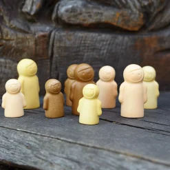 Educators Resource Yellow Door Little People Sensory Play Set ‚Äì 9 Stone Mix Figures* Social & Emotional Skills|Preschool Education Toys & Activities
