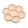Educators Resource Yellow Door Natural Flower Tactile Tray - Beech Wood - 6-Section* Preschool Education Toys & Activities